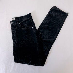 Free People Velvet Skinny Jeans